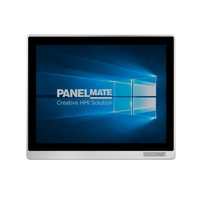 Komputer Panel Sentuh IP65 10.4/15/15.6/21.5 Inci All-in-One PC Intel Core I5 Industrial Rugged dengan Layar Sentuh Flat Panel dan Sistem Operasi Linux Terintegrasi