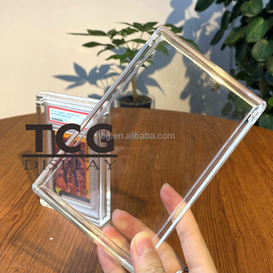 Soporte Acrílico Transparente/Colorido de Primera Calidad para Exhibición de Tarjetas Graduadas TCG, Soporte para Slabs <span class=keywords><strong>Beckett</strong></span> (BGS, Transparente) - Product Image 3