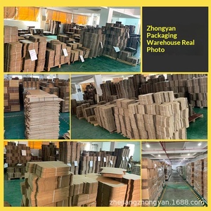 <b>Square</b> 3-Ply Heavy Duty Kraft Paper Shipping Box for Secure Parcel Packing - Product Image 4