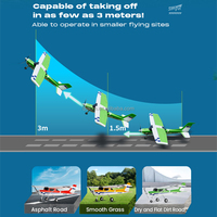 FMS 147R-REFV3 Avion RC 1220 mm Ranger EP V2 2.4G 6 Voies, Planeur Modèle de Combat en Mousse