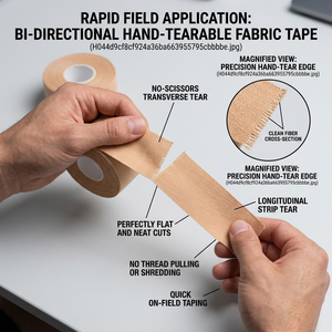Bande adhésive cohésive pour le soutien des blessures sportives, la thérapie par compression, les premiers secours, les soins vétérinaires et la réadaptation - Product Image 2