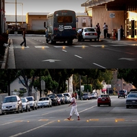 Borne solaire décorative en verre blanc avec LED clignotante haute résistance aux chocs pour éclairage paysager et signalisation routière