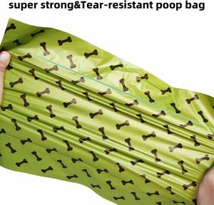 New Paw Custom Biodegradable <b>Compostable</b> Dog Poop Poo Pop Bag Wholesale Manufacturer Simple Style Pet Waste Disposal Bag - Product Image 3