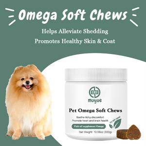 โปรไบโอติกสำหรับสุนัขและแมว บำรุงสุขภาพลำไส้ ช่วยลดการเกิดก้อนขน บำรุงระบบย่อยอาหาร น้ำมันปลาแซลมอนสำหรับสัตว์เลี้ยง - Product Image 3