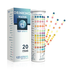 Bandelettes de <span class=keywords><strong>test</strong></span> d'eau 20 en 1 Bandelettes de <span class=keywords><strong>test</strong></span> de qualité d'eau de <span class=keywords><strong>piscine</strong></span> Bandelettes de <span class=keywords><strong>test</strong></span> d'eau phosphatées pour eau potable et eau de <span class=keywords><strong>piscine</strong></span> - Product Image 1