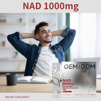 OEM ODM NAD 1000mg PQQ Resveratrol Jelibon Takviye Edici Gıda 30'lu Paket Yetişkinler İçin Berry Aromalı