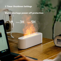 Diffuseur d'arômes décoratif style volcan, humidificateur, vaporisateur à brume froide, vaporisateur ultrasonique pour parfumer la maison