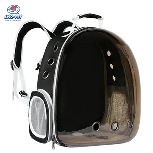 Sac pour chat sac à dos pour animaux de compagnie à l'extérieur portable transparent espace capsule sac pour animaux de compagnie chat respirant sac à dos sac de transport pour animaux de compagnie