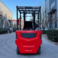 Nuovo Carrello Elevatore Telescopico Elettrico Wangong con Batteria al Piombo-Acido e Capacità di 1 Tonnellata