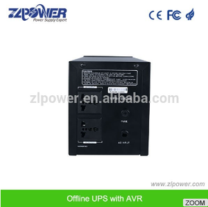 เครื่องสำรองไฟฟ้าแบบออฟไลน์ ZLPOWER พร้อมฟังก์ชัน AVR ประสิทธิภาพสูง 400VA ถึง 3000VA สำหรับการใช้งานคอมพิวเตอร์ - Product Image 5