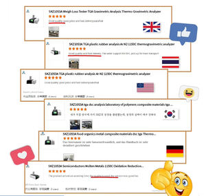 Analyseur thermique différentiel (DTA) SKZ1055A, plage de température de test 1150°C, contrôle de processus, chauffage, refroidissement par air, écran tactile couleur - Product Image 6