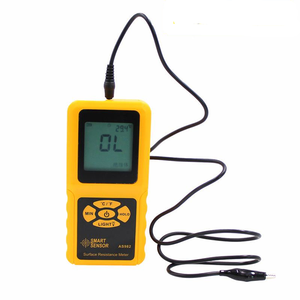 Testeur numérique de résistance de surface AS982, testeur d'impédance et de résistance d'isolement pour matériaux antistatiques - Product Image 2