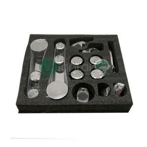 Trung Quốc bán buôn phụ kiện kính treo hệ thống cửa kính thép không gỉ cửa trượt phần cứng Barn Glass theo dõi Kit - Product Image 5