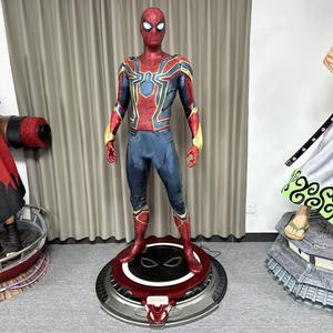 Estatua <span class=keywords><strong>de</strong></span> Spider-Man <span class=keywords><strong>de</strong></span> tamaño real, artesanía <span class=keywords><strong>de</strong></span> resina, personaje <span class=keywords><strong>de</strong></span> <span class=keywords><strong>película</strong></span> invertida, escultura <span class=keywords><strong>de</strong></span> SpiderMan, figura <span class=keywords><strong>de</strong></span> resina <span class=keywords><strong>de</strong></span> fibra <span class=keywords><strong>de</strong></span> vidrio - Product Image 2