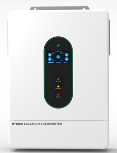 Convertisseur solaire hybride 6,2 kW 24 V entrée 230 V 50/60 Hz sortie unique pour pompe solaire, plus de 98 % d'efficacité, courant de charge max. 80 A - Product Image 1