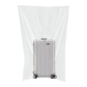 Extra Thick Recyclable Clear Plastic Comforter Storage Bag Dust-proof Large Packaging Bag For Luggage Suitcase
