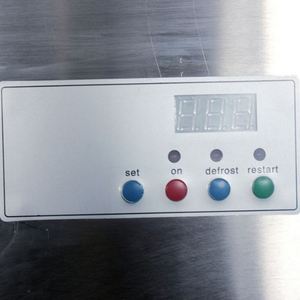 Gran oferta, máquina de rollo de helado frito de doble sartén, congelador, nuevo diseño para nueces, frutas, verduras, harina, leche, agua, ingredientes, 220V - Product Image 6