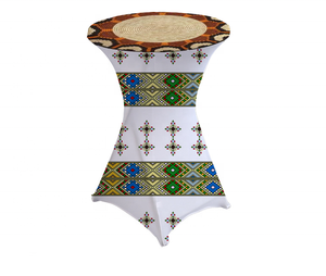 Biểu tượng tùy chỉnh vòng bảng vải quảng cáo triển lãm Spandex Cocktail bảng Bìa - Product Image 6