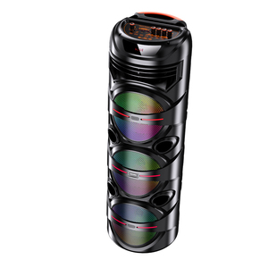 Portable Speaker 3x8 40W Rechargeable <b>Bluetooth</b> <b>USB</b> LED Light Party Use - Product Image 4