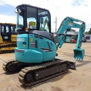Miniexcavadoras usadas en buen estado de 3,5 toneladas, Kobelco Sk35 Sk50 Sk55, máquina excavadora Original japonesa de alta calidad a la venta - Product Image 3