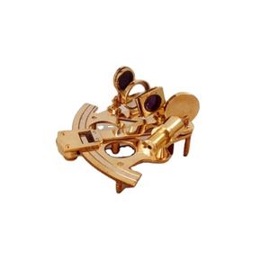 Colgante de latón pulido para el hogar, accesorio decorativo de latón pulido con patas, estilo náutico - Product Image 1