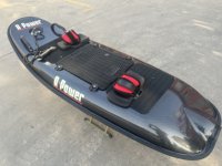 ArtPower ES-03 Planche de Surf Électrique à Réaction 72V en ABS pour Débutants avec Ailerons pour Eaux Océaniques