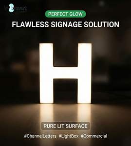 Tira de Luz LED con Lente Óptica de 160 Grados, CC 12V 24V 110lm/W, Cinta Flexible de Alta Eficiencia para Letras de Canal - Product Image 4