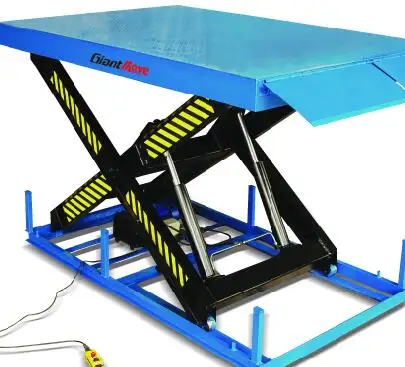 Sollevatore da tavolo con piattaforma elevatrice idraulica a forbice singola fissa di alta qualità da 5 tonnellate 2.6m