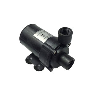 Miniature Dc Water <b>Pump</b> <b>12V</b> 24V 7M Head 1000LH Flow Plastic Body Magnetic Drive Easy Installation For Water Heater Pipes - Product Image 1