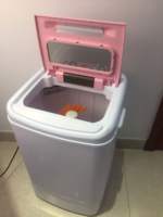 Lave-linge portable OEM à cuve unique, mini laveuse électrique 200W pour vêtements de bébé, sous-vêtements et chaussettes