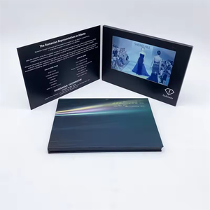Promotional Design <strong>Greeting</strong> <strong>Card</strong> 7 Inch <strong>Lcd</strong> Display <strong>Video</strong> Book Blank Digital Gift <strong>Card</strong> <strong>Video</strong> Brochure - Product Image 4