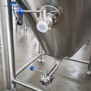 Cuve de Fermentation Conique 100L-500000L SUS304 316L avec Enveloppe Dimple, PLC, CIP, SIP pour Bière, Vin, Bioéthanol - Product Image 6