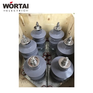Pararrayos de protección contra sobretensiones de polímero de 11kV 10kA con soporte aislado de Varistor para subestaciones al aire libre - Product Image 5