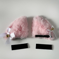 Accessoires de modification d'oreilles en peluche de luxe personnalisés pour casques intégraux de motos, vélos électriques et scooters