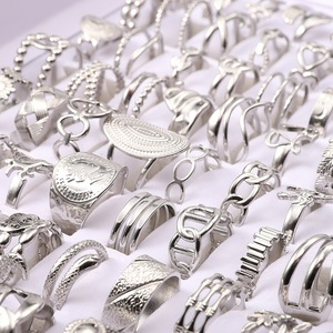 <span class=keywords><strong>Bague</strong></span> en acier inoxydable pour hommes, vente directe d'usine, ouverture réglable en acier titane, <span class=keywords><strong>Index</strong></span> mixte pour femmes - Product Image 2