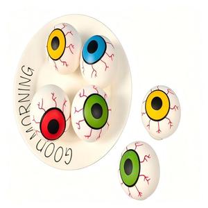 JITENG Bolas Antiestrés con Diseño de Ojos Sangrientos, Juguetes Relajantes de Liberación Lenta. - Product Image 1