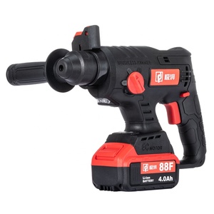 21v Brushless <span class=keywords><strong>Batteria</strong></span> Al Litio Ricaricabile Trapani Utensili Elettrici Impatto Cordless Trapano elettrico Martello - Product Image 3