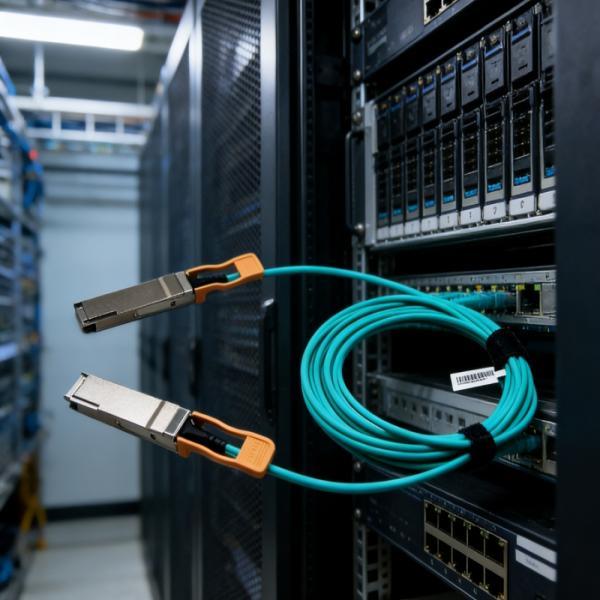 Mellanox New 200G QSFP56 AOC Cable 35m High-Speed Active Optical Cable MFS1S00-H035V for HDR InfiniBand