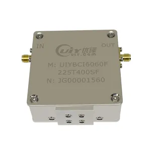 VHF UHF Band 225 to 400 MHz RF Broadband Coaxial Isolator for Telecom Parts