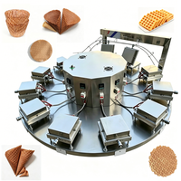 Machine à gaufres professionnelle pour pizzelles, stroopwafels, obleas et barquillos