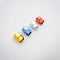 Bon marché Logo personnalisé Plusieurs styles Bouchons de valve de pneu en plastique coloré Bouchons de valve de voiture