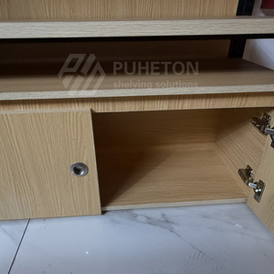 حامل عرض معدني فائق الوزن من جانب واحد خزانة مستحضرات تجميل خفيفة الوزن لمتاجر الأم والطفل - Product Image 5