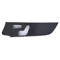Pièces détachées automobiles Porte latérale de voiture Interrupteur intérieur de porte de voiture Garniture de panneau de couverture en fibre de carbone pour Mercedes Benz