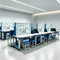 Dispositif de formation en technologie de détection et de capteur modulaire équipé de 22 types de capteurs, équipement pédagogique pour laboratoire
