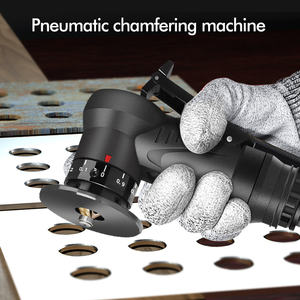 Herramienta de biselado Mdf de desbarbado de recorte de 45 grados, máquina neumática Mini, biselado de aire de arco de mano portátil - Product Image 3