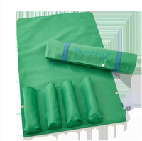 Supports de Mahjong Américain Pliables et Portables pour 4 Joueurs, Grande Conception à Compartiments, en PVC Étanche avec Fermeture à Cordon, Vente en Gros