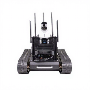 Plateforme de Châssis de Robot Mobile Tout-Terrain de Haute Qualité, Composant Moteur de Chariot de Transport, Capacité de Charge de 20 kg, Protection IP54 - Product Image 1