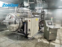 Autoclave de taille moyenne pour la préparation des aliments, norme CE, pour machine de stérilisation, canopée de maïs