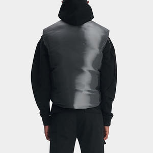 Мужской стеганый жилет с застежкой-молнией - Product Image 3