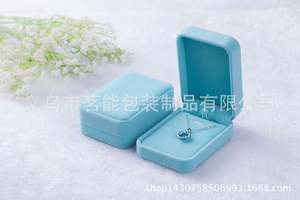 Cajas de Embalaje Rectangulares de Terciopelo Personalizadas al por Mayor, Exhibidores de Joyería de Cartón para Collares y Pendientes, Papel Premium con Logotipo Personalizado - Product Image 3